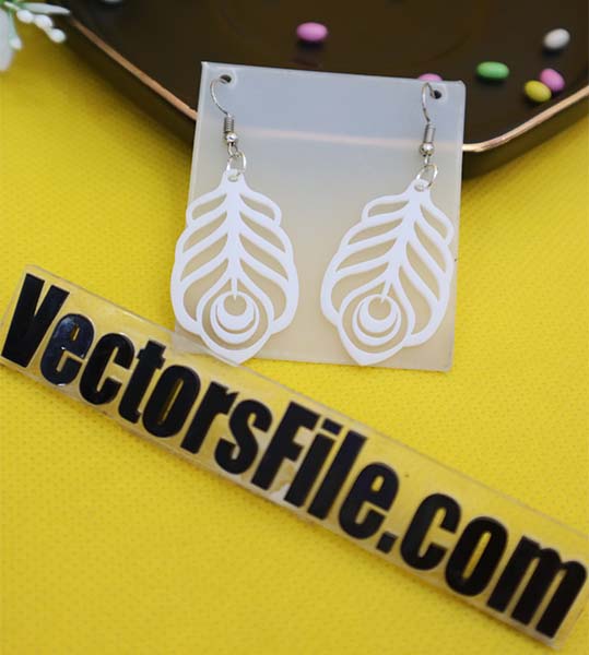 Free Laser Cut Earring Jewelry Vector File CNC Laser Cut Earrings Acrylic