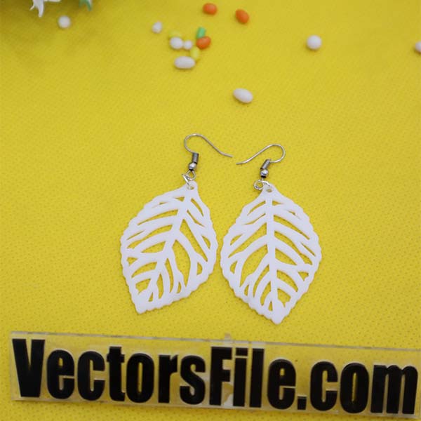 Laser Cut Earring Design Women’s Jewelry Pattern Design Vector File