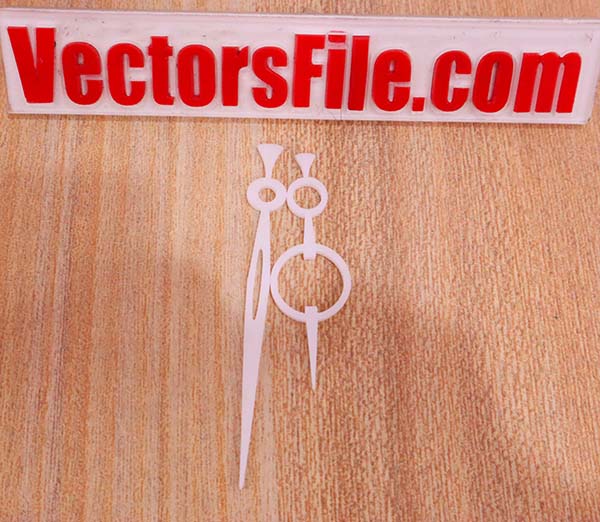 Laser Cut Acrylic Clock Needle Clock Hand CDR and DXF File