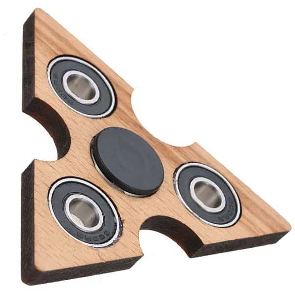 Laser Cut Wooden Spinner Toy for Kids Fidget Spinner CDR and DXF File