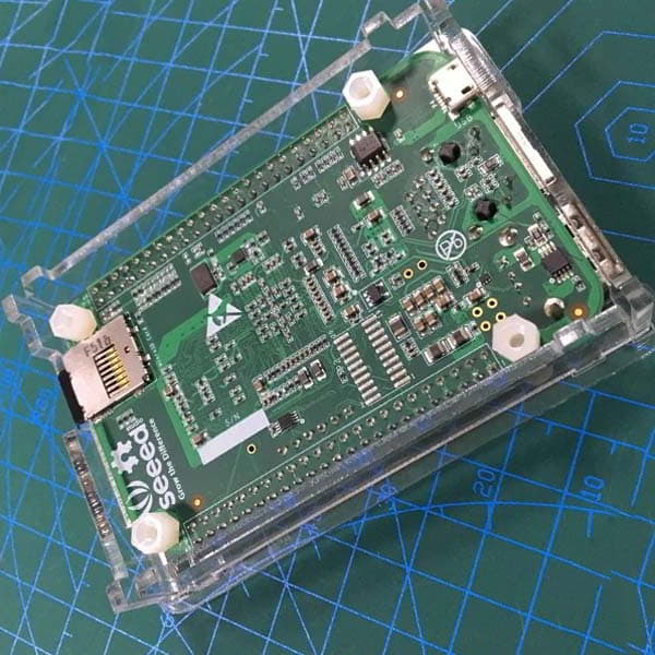 BeagleBone Green Wireless Acrylic Case Laser Cut CDR and SVG File