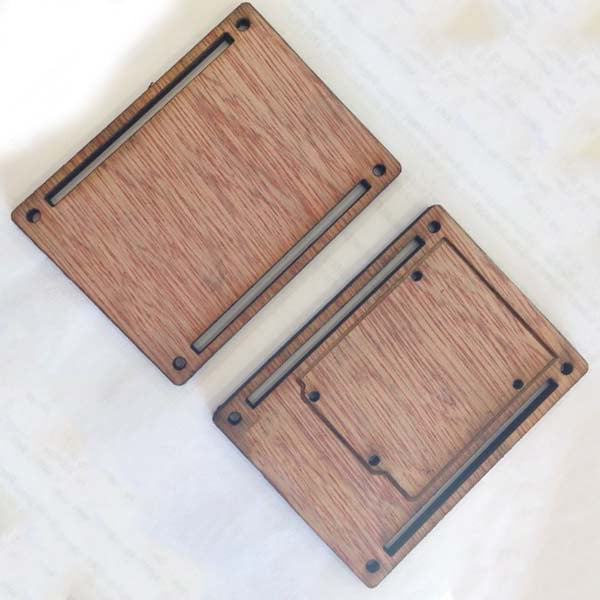 Laser Cut Wooden Arduino Case SVG and DXF File