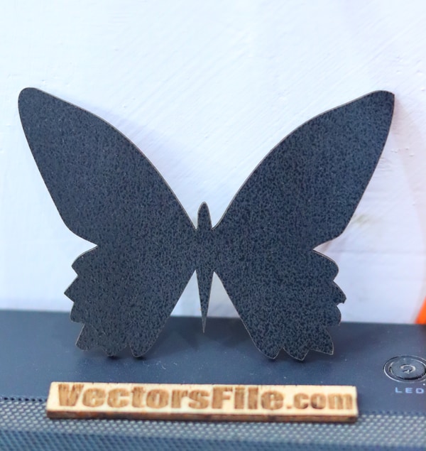 Laser Cut Wooden Butterfly Wall Art Design DXF and CDR File
