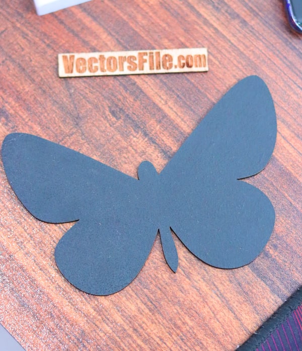 Laser Cut Butterfly Vector Art Design DXF and CDR File