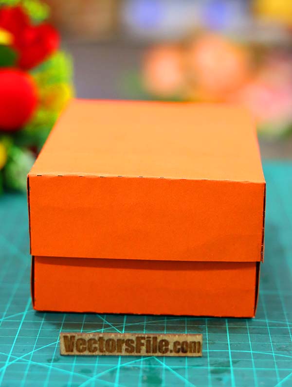 Laser Cut Paper Craft Box Gift Packing Paper Box Idea DXF and CDR File