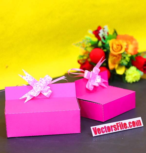Paper Gift Box Packing Origami Box Chocolate Paper Craft Box Laser Cut Vector File