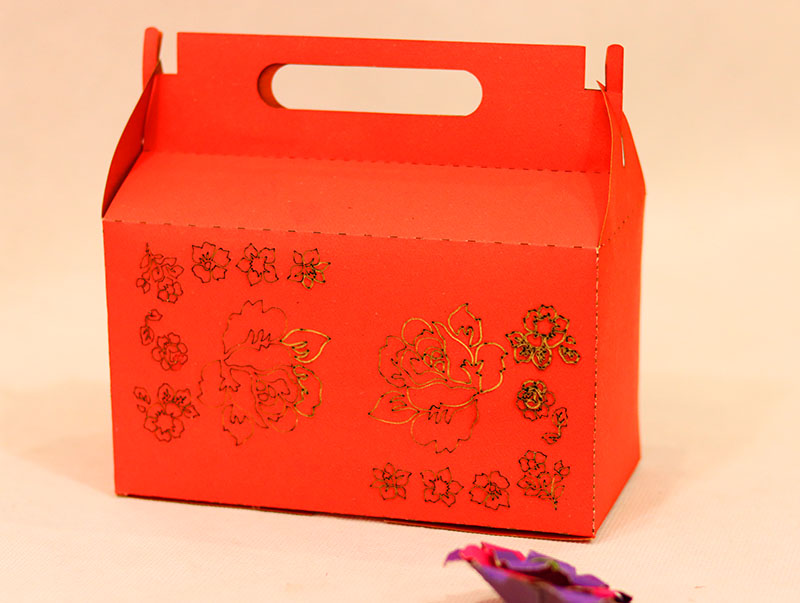 Laser Cut Craft Box Gift Paper Box Valentine Day Gift Box Paper Craft Cut Vector File