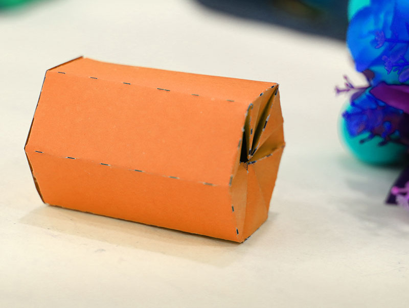 Laser Cut Hexagon Shape Box Kraft Box Packaging Box Gift Paper Box Vector File