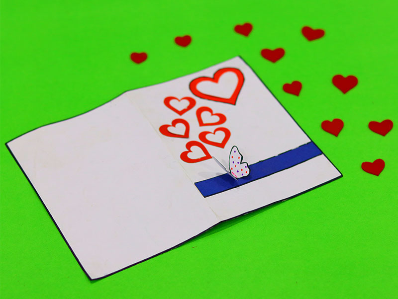 Laser Cut Craft Paper Card DIY Valentine Day Gift Card Idea Vector File