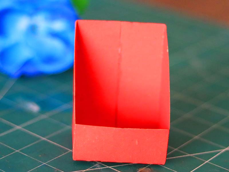 Laser Cut Small Paper Open Box Craft Paper Box Vector File
