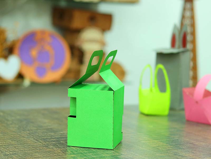Laser Cut Craft Box Paper Gift Box Origami Birthday Box Vector File