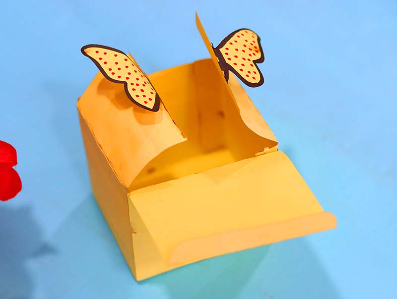 Laser Cut Paper Box Cardboard Gift Box Craft Paper Butterfly Box Vector File