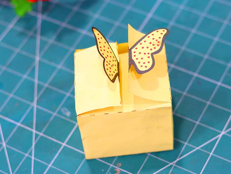 Laser Cut Paper Box Cardboard Gift Box Craft Paper Butterfly Box Vector File