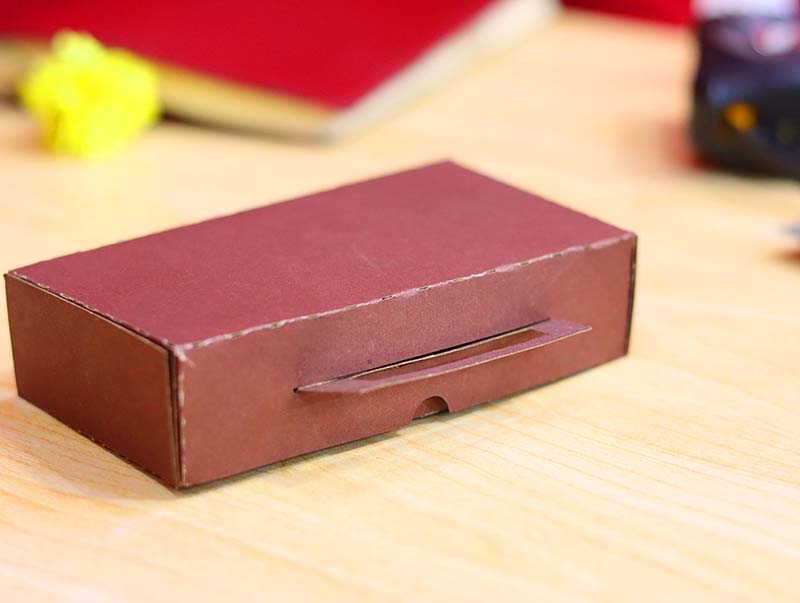 Laser Cut Craft Paper Box Idea Gift Packing Box Birthday Box Free Vector
