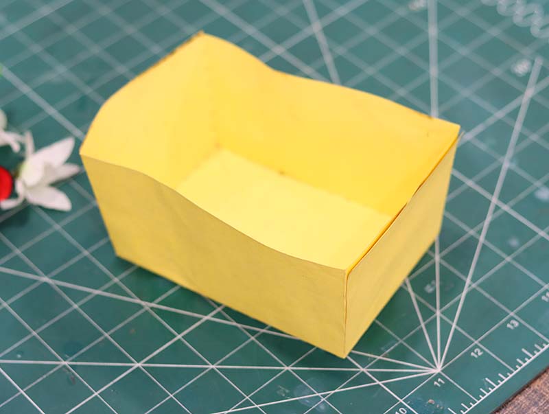 Laser Cut Paper Basket Craft Paper Art Template Free Vector