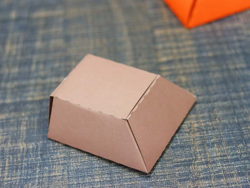 Laser Cut Craft Box Origami Packaging Box Free Vector