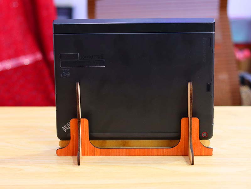 Laser Cut Vertical Laptop Stand Tablet Holder 4mm Vector File