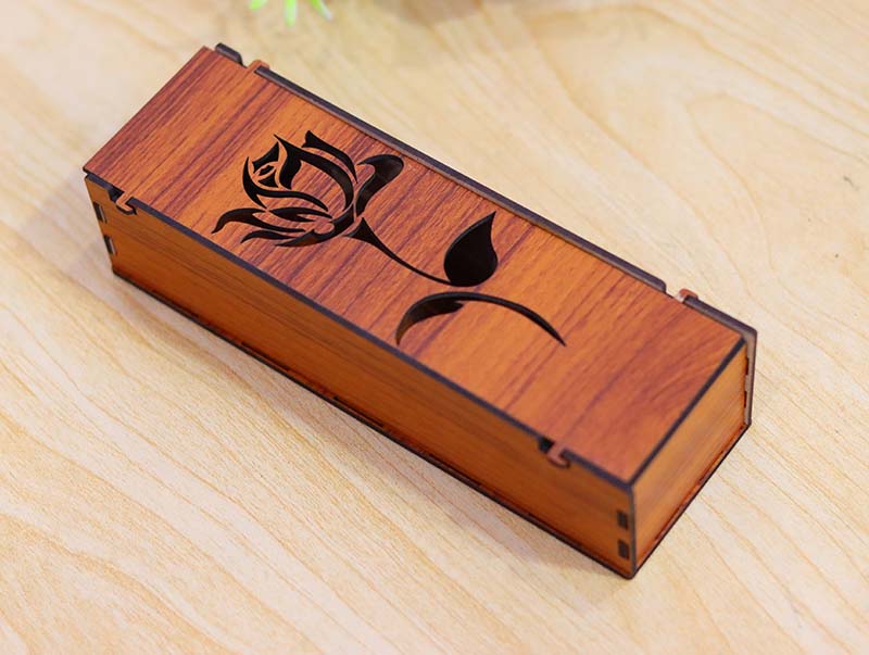 Laser Cut Gift Box Template Chocolate Box Design 3mm Vector File