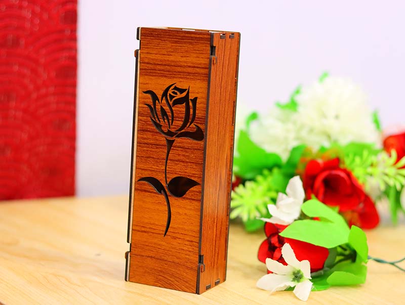 Laser Cut Gift Box Template Chocolate Box Design 3mm Vector File