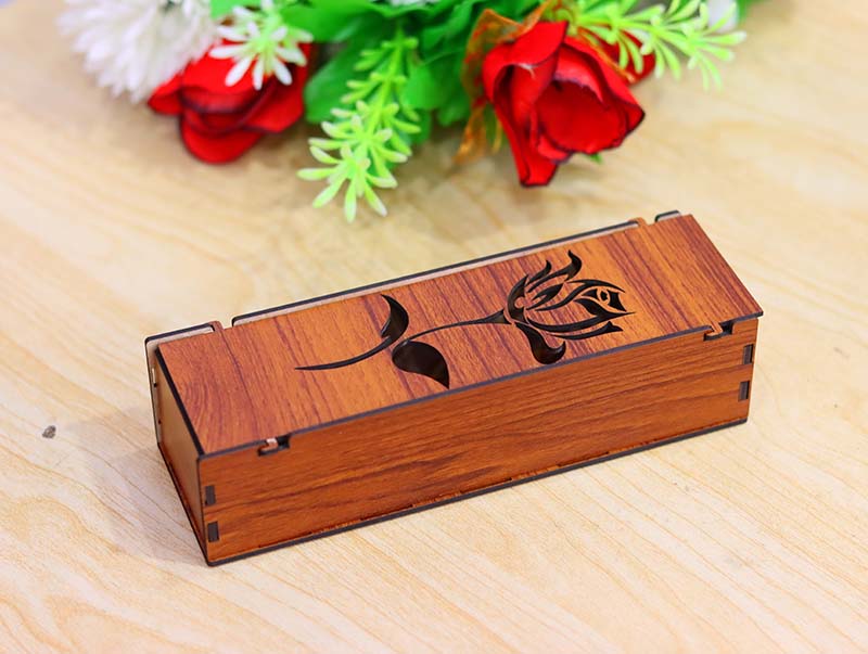 Laser Cut Gift Box Template Chocolate Box Design 3mm Vector File