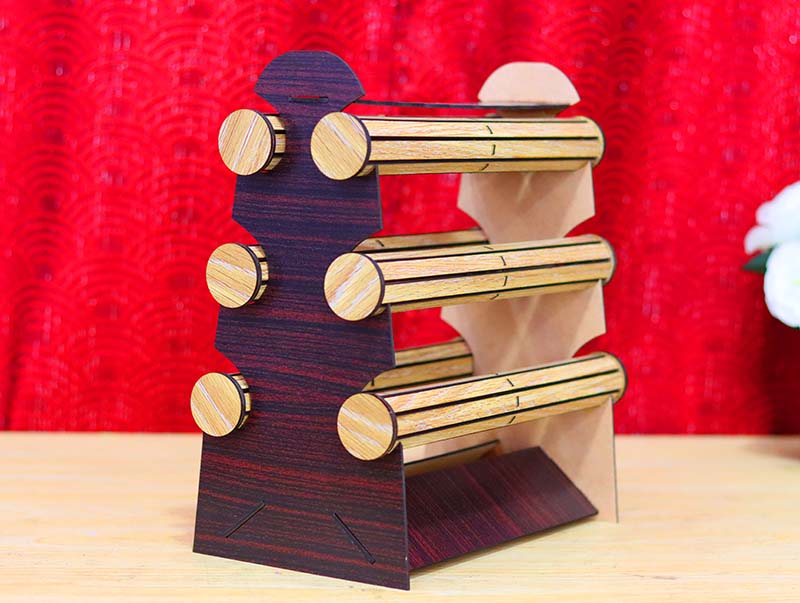 Laser Cut Bracelet Holder Jewelry Display Stand Bangle Stand 3.5mm