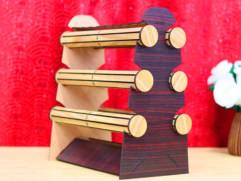 Laser Cut Bracelet Holder Jewelry Display Stand Bangle Stand 3.5mm