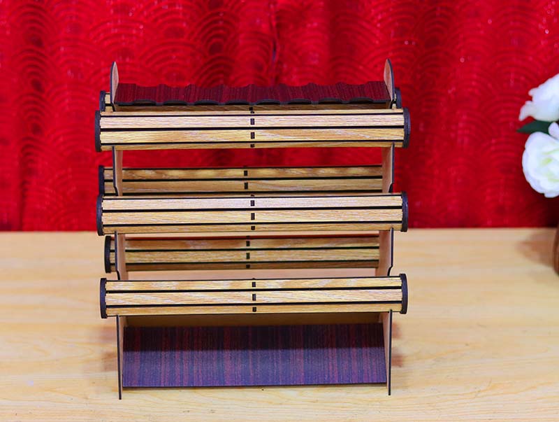 Laser Cut Bracelet Holder Jewelry Display Stand Bangle Stand 3.5mm