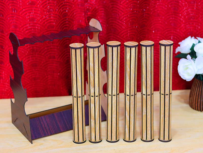 Laser Cut Bracelet Holder Jewelry Display Stand Bangle Stand 3.5mm