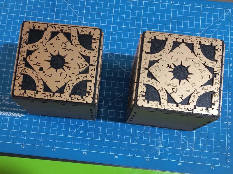 Laser Cut Hellraiser Jewelry Box Gift Box Template Vector File