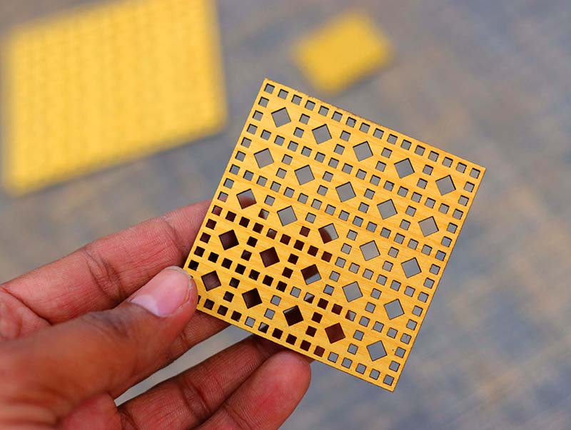 Laser Cut Grill Design Template Geometric Pattern Design