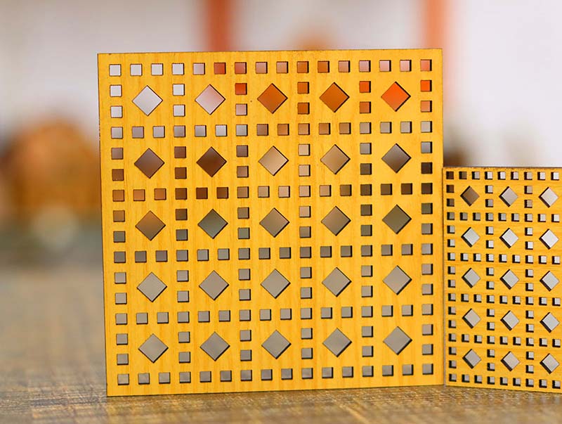 Laser Cut Grill Design Template Geometric Pattern Design
