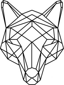Abstract Wolf Head CDR Vectors File