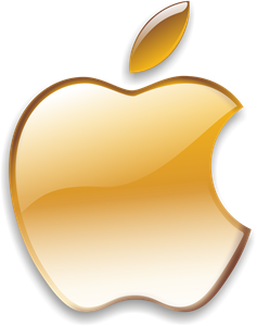 Apple Logo Vector Template CDR File