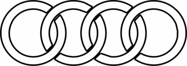 Audi Logo Design Free Laser Cut File
