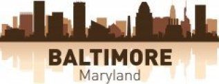 Baltimore Skyline CDR Vectors File
