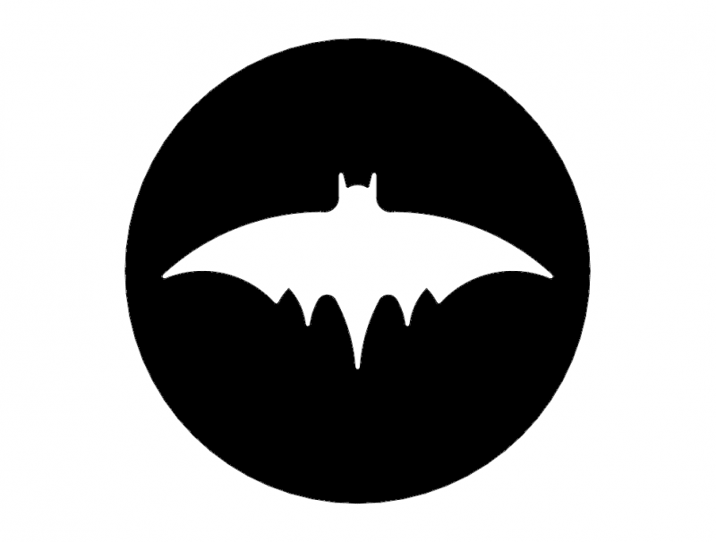 Batman Laser Cut Free DXF Vectors File