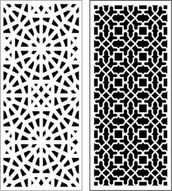 Beautiful Living Room Baffle Pattern for Laser Cut CNC CDR File