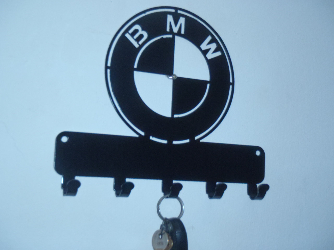 BMW Wall Hanger Plasma CNC Laser Cut Template Free CDR File