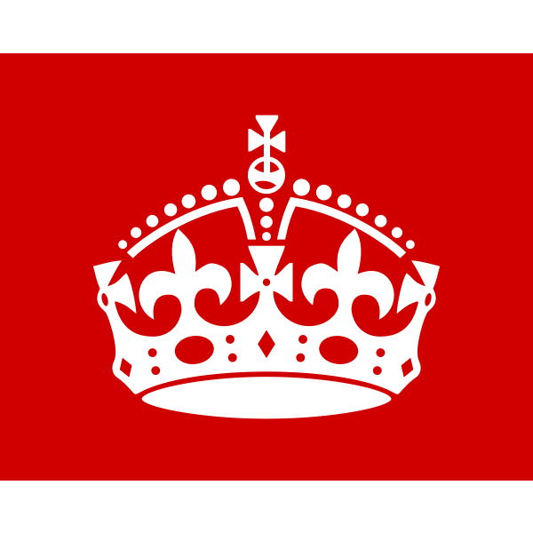 British Crown Rones SVG File