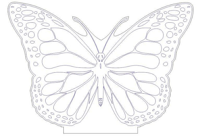 Butterfly 3D Led Illusion Free Vector CDR File