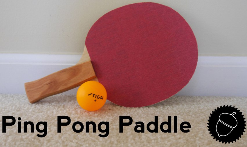 Cardboard Ping Pong Game DXF File