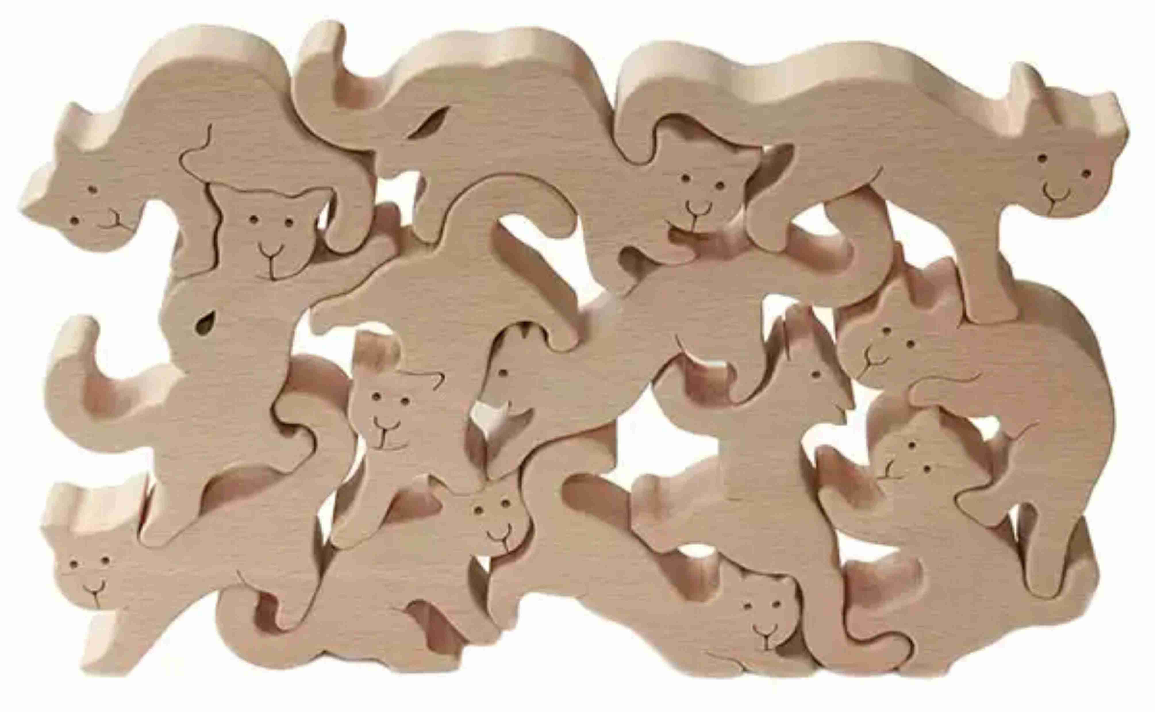 Cats Puzzle Free Vector CDR File