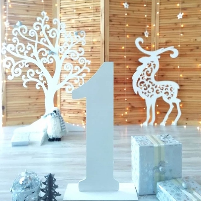 CNC Laser Cut Christmas Tree Decoration Free CDR File