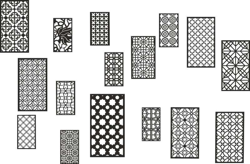 modern jali designs autocad file free download