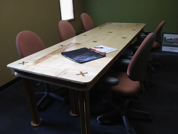 Conference Room Table 10x4ft Laser Cut DXF File