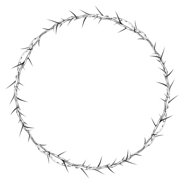 Crown of Thorns SVG File