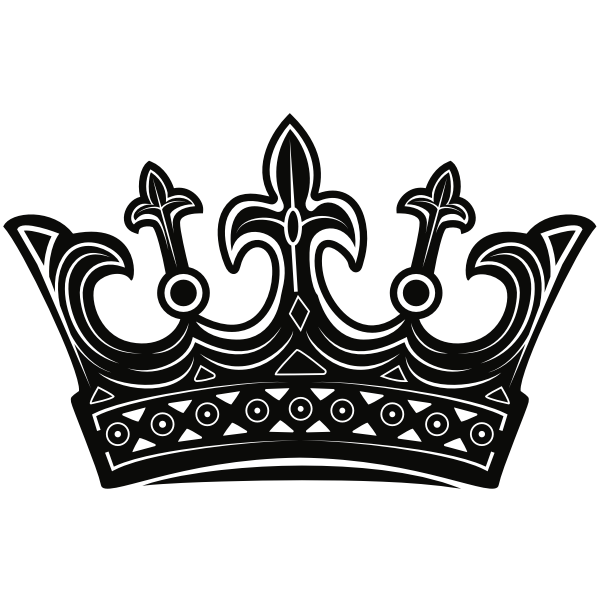 Crown Sticker SVG File