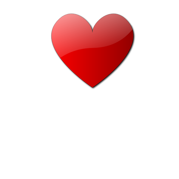 Cuore Heart Vector SVG File