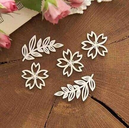 Decoration Flowers Laser Cut Free Vector CDR File