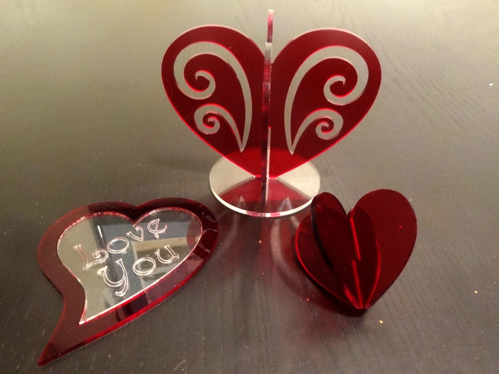 Decorative Heart Gift Set CDR Vectors File
